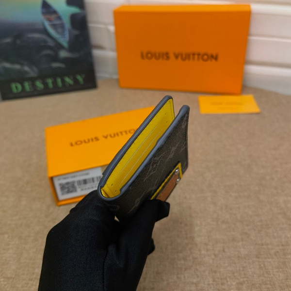 LVコピーウォレット素材ディテール